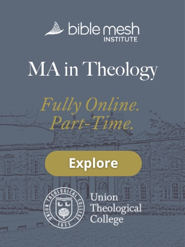 Sponsored Ad: Biblemesh MA in Theology